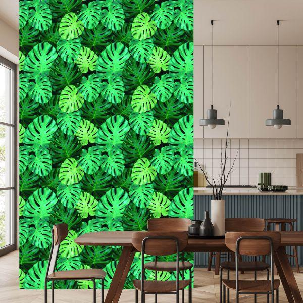 Behang Monstera Vertrekt - Afbeelding 4