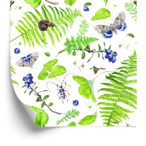 Behang Varen Met Vlinders