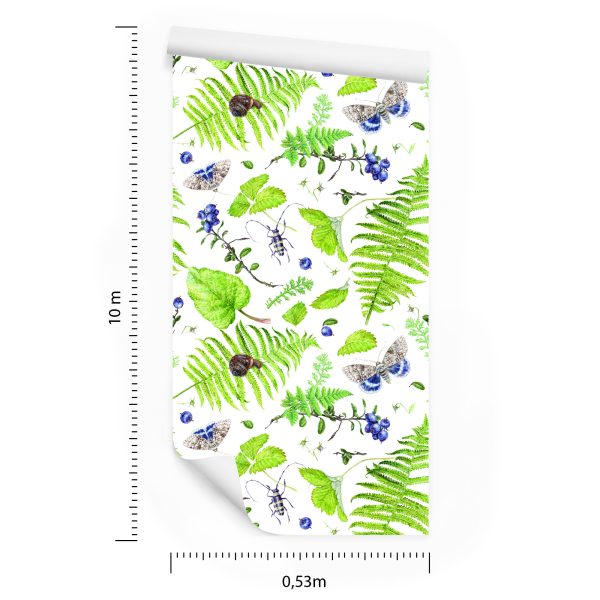Behang Varen Met Vlinders - Afbeelding 8