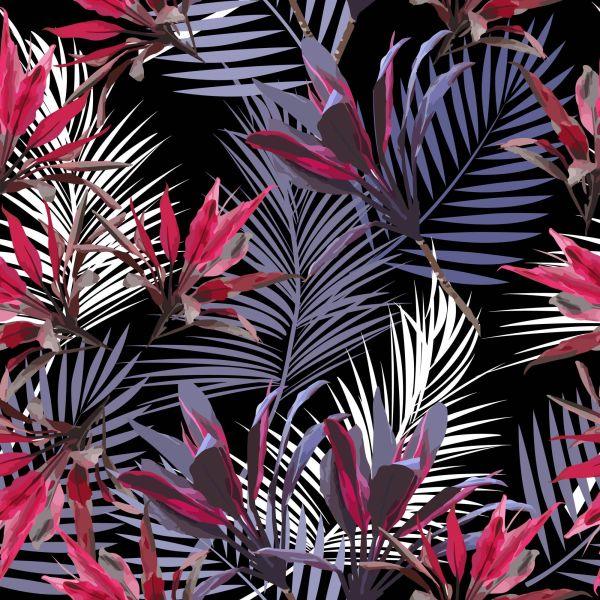 Behang Exotische Palmbladeren - Afbeelding 2