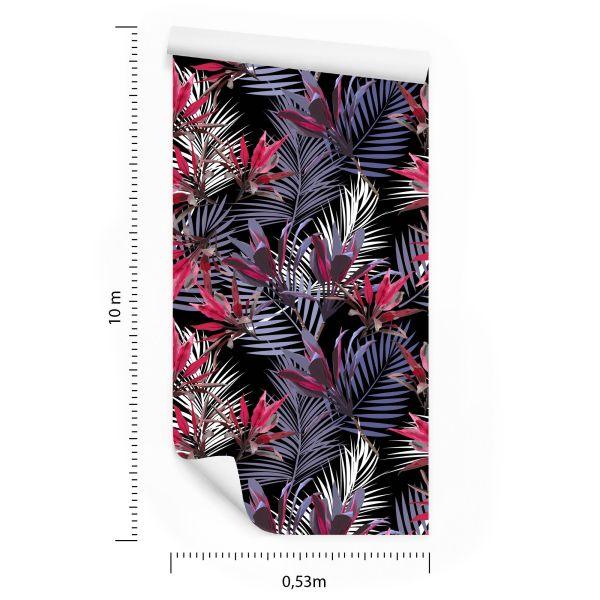 Behang Exotische Palmbladeren - Afbeelding 8