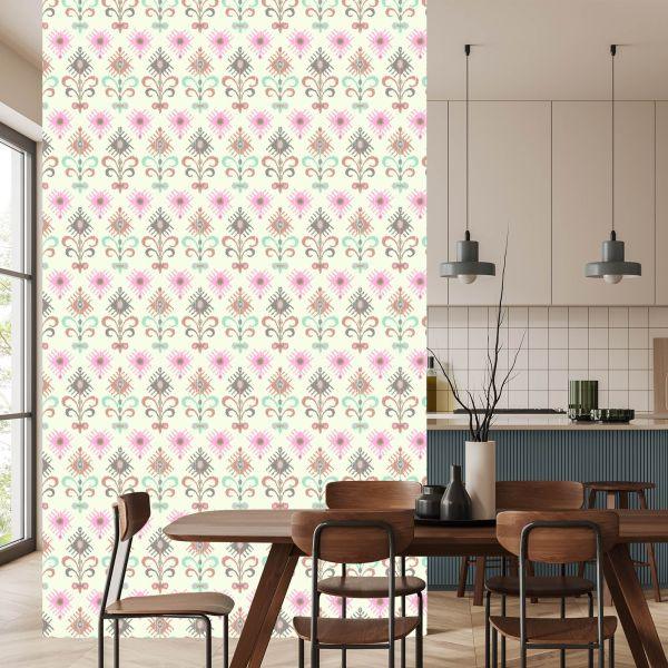 Behang Indiase Decoratieve Patronen - Afbeelding 4