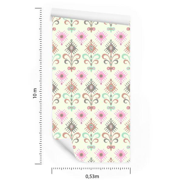 Behang Indiase Decoratieve Patronen - Afbeelding 8
