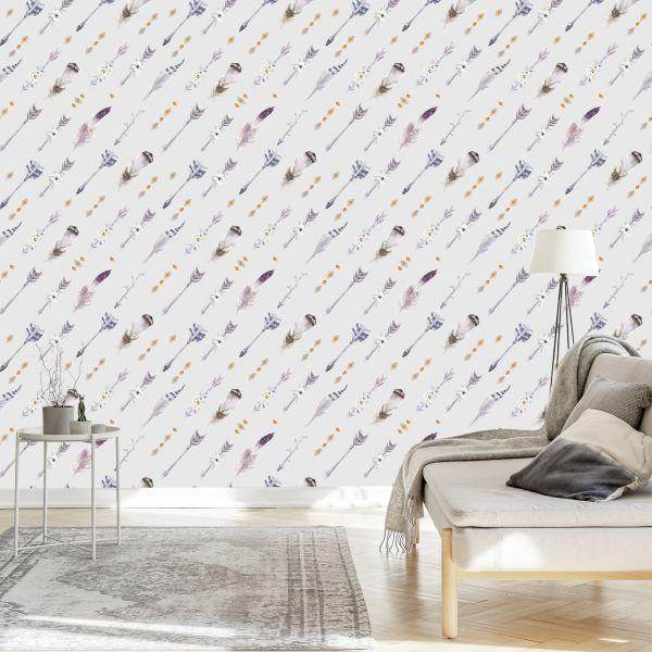 Behang Boho-Stijl Pijlen - Afbeelding 3