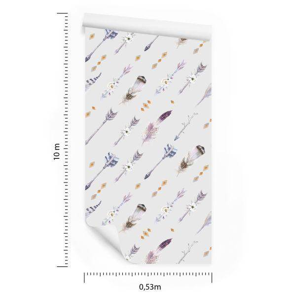 Behang Boho-Stijl Pijlen - Afbeelding 8