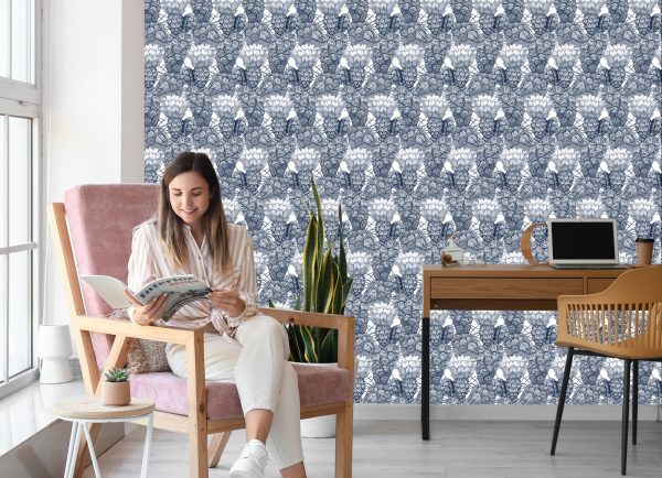 Behang Cactussen Met Bloemen - Afbeelding 7