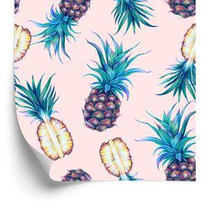 Behang Tropische Ananas
