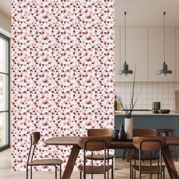 Behang Geometrisch - Kleurrijke Driehoeken - Afbeelding 4