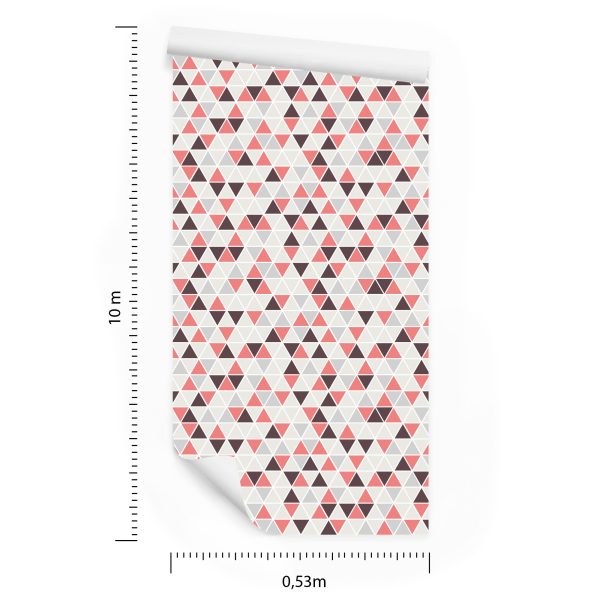 Behang Geometrisch - Kleurrijke Driehoeken - Afbeelding 8