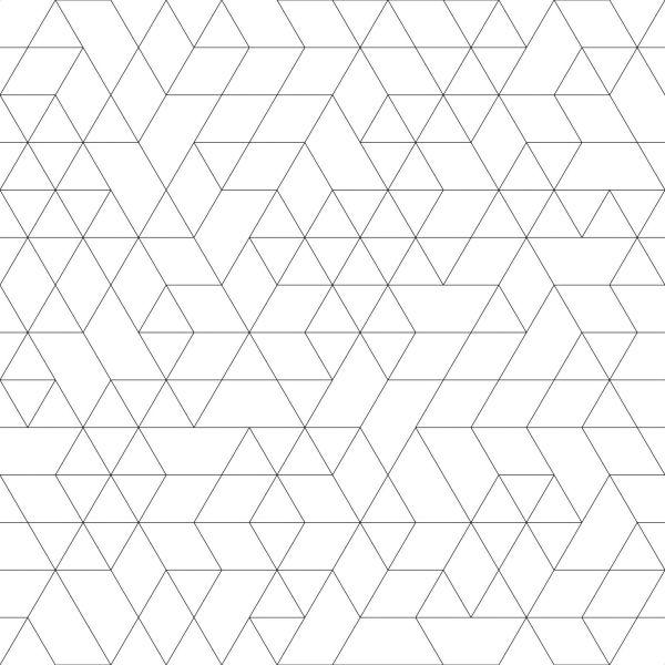 Behang Geometrisch Patroon - Abstractie - Afbeelding 2