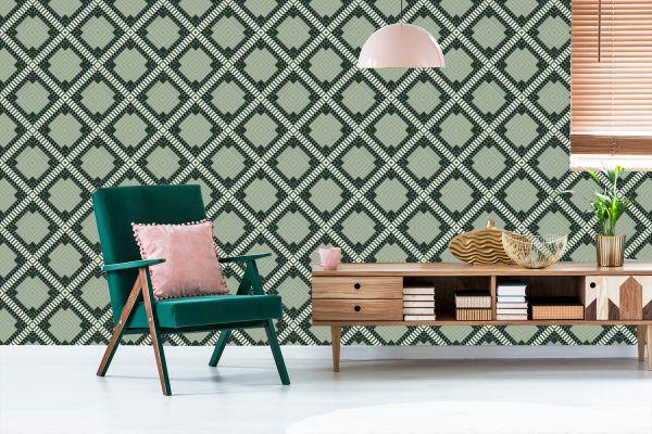 Behang Geometrisch - Retro - Afbeelding 6