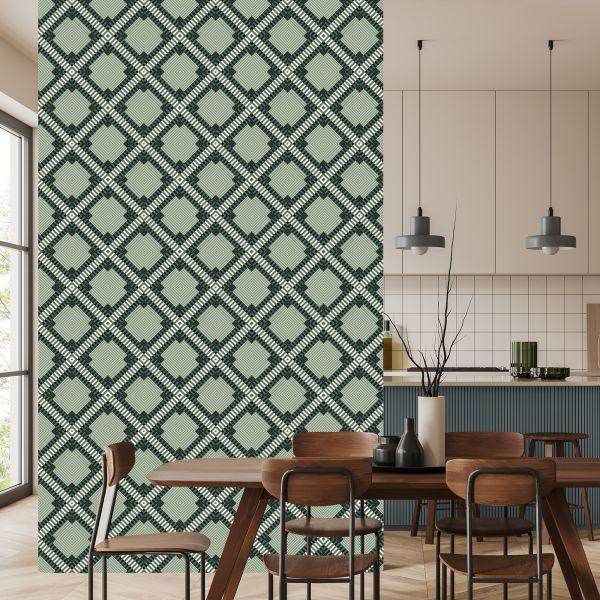 Behang Geometrisch - Retro - Afbeelding 4