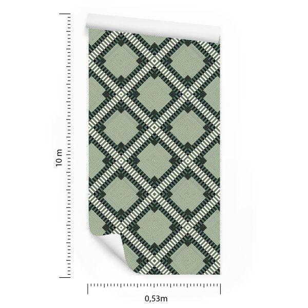 Behang Geometrisch - Retro - Afbeelding 8