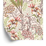 Behang Exotische Bloemen