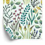 Behang Bloemen En Veldplanten