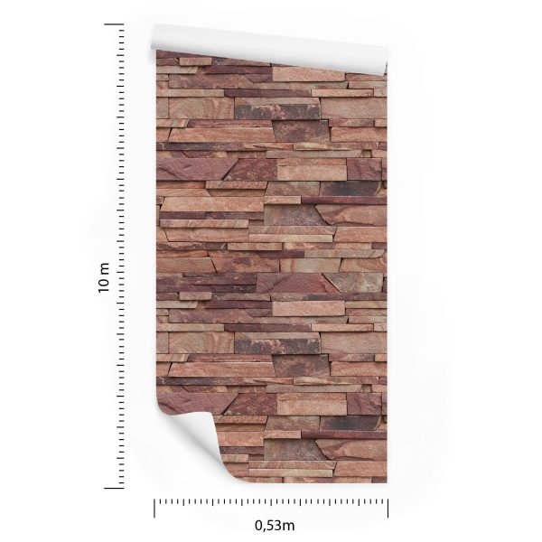 Behang Leisteen - 3D-Effect - Afbeelding 8