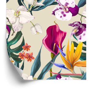 Behang Bloemen Van Z