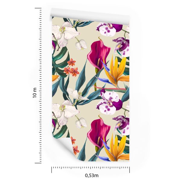 Behang Bloemen Van Z - Afbeelding 8