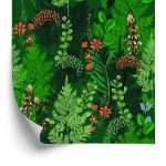 Behang Bosvaren Met Bloemen