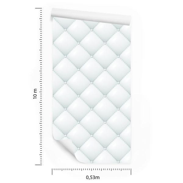 Behang Helder Gewatteerd Patroon - Afbeelding 8