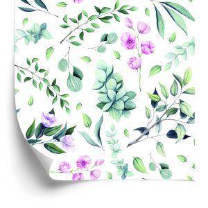 Behang Takjes Met Bloemen