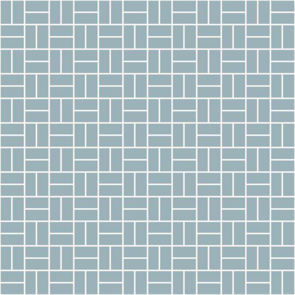 Behang Geometrisch Patroon In Retrostijl - Afbeelding 2