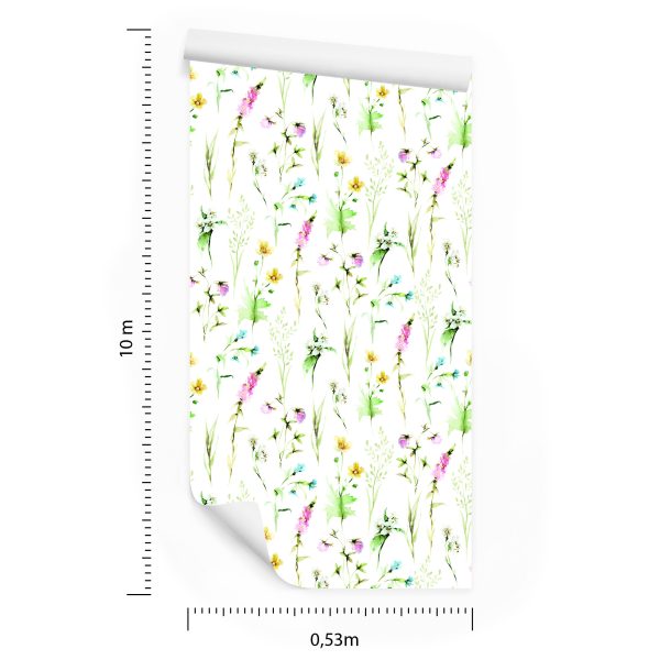 Behang Wilde Veldplanten - Afbeelding 8