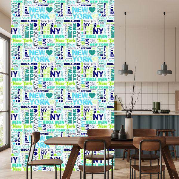 Behang Ik Hou Van New York - Afbeelding 4