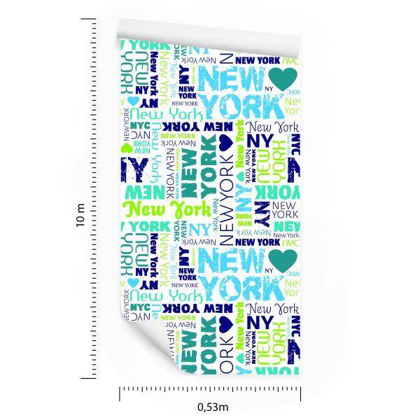 Behang Ik Hou Van New York - Afbeelding 8