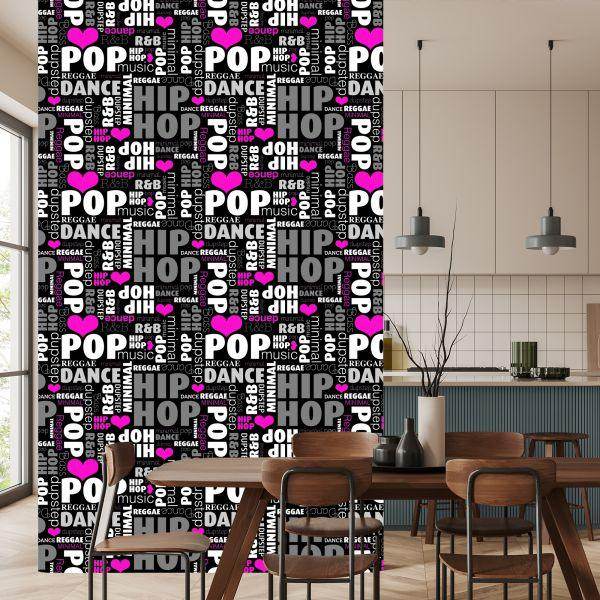 Behang Collage Van Muziekgenres - Afbeelding 4