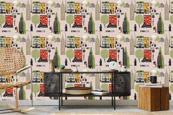 Behang Brooklyn Architectuur - Afbeelding 5