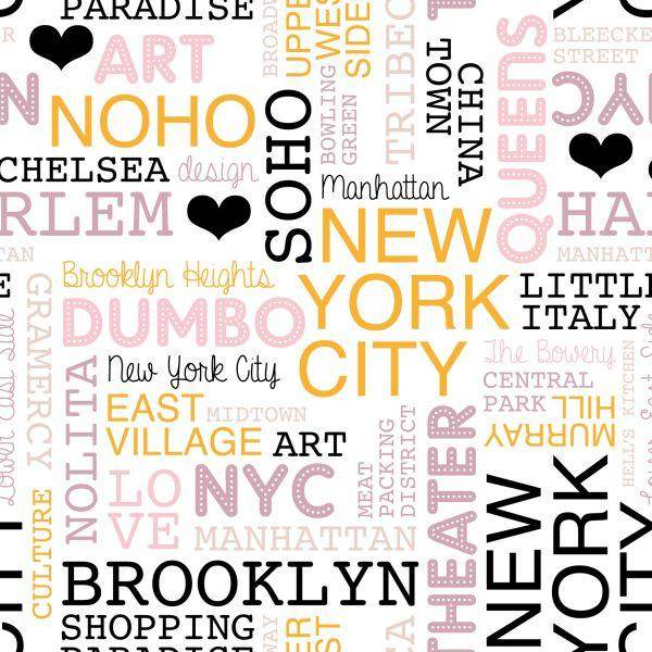 Behang New Yorkse Buurten - Afbeelding 2