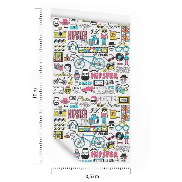 Behang Hipster-Compilatie - Afbeelding 8