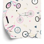 Behang Kleurrijke Bmx-Fietsen