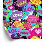 Behang Pop-Art-Chat