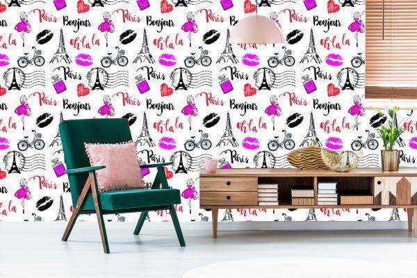 Behang Trendy Parijs - Afbeelding 6