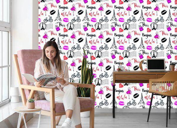 Behang Trendy Parijs - Afbeelding 7