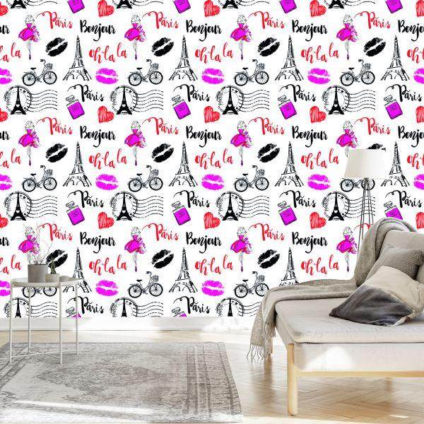 Behang Trendy Parijs - Afbeelding 3
