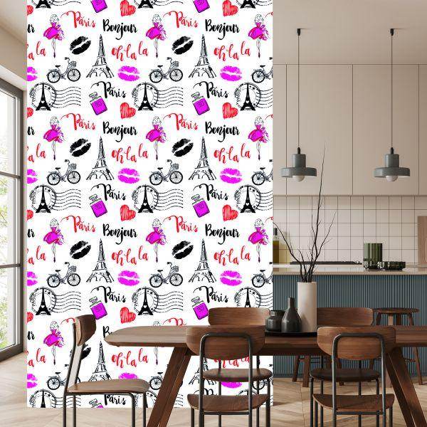 Behang Trendy Parijs - Afbeelding 4