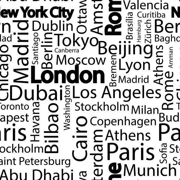 Behang Wereldsteden - Afbeelding 2
