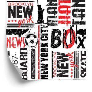 Behang New Yorkse Stijl