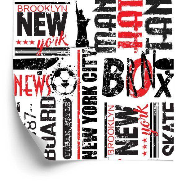 Behang New Yorkse Stijl