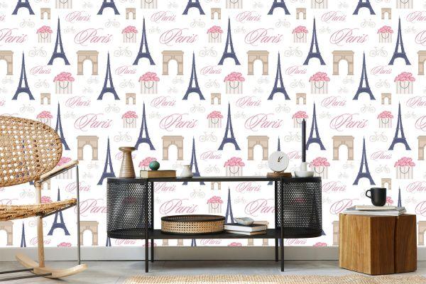 Behang Minimalistisch Parijs - Afbeelding 5
