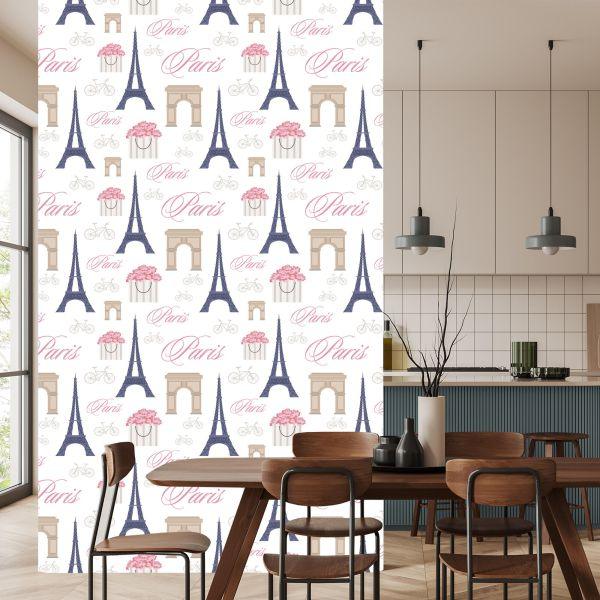 Behang Minimalistisch Parijs - Afbeelding 4