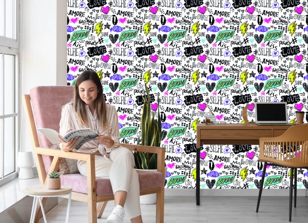 Behang Meisjesachtige Wachtwoorden - Afbeelding 7