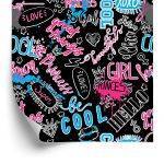 Behang Slogans Voor Meisjes