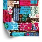 Behang Teddyberen Met Typografie