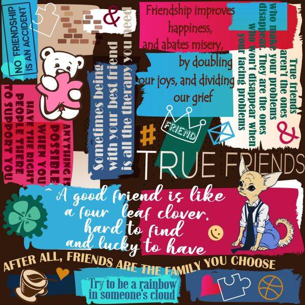 Behang Teddyberen Met Typografie - Afbeelding 2