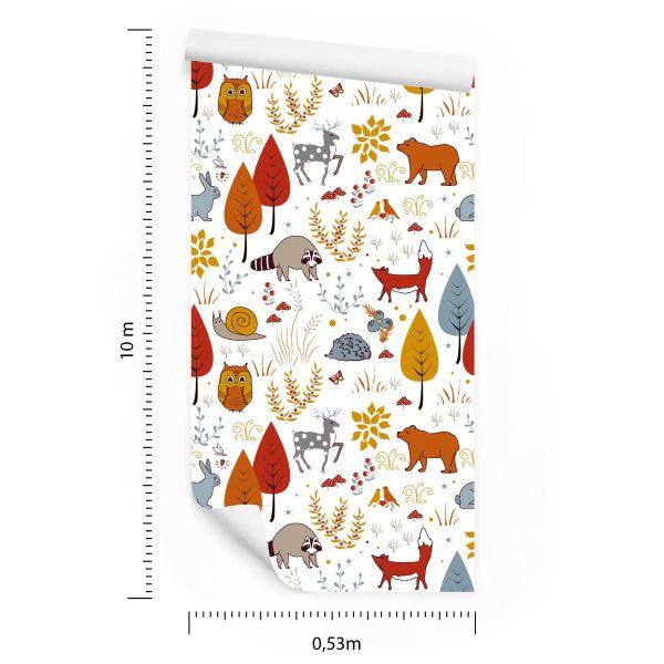 Behang Bosdieren - Afbeelding 8