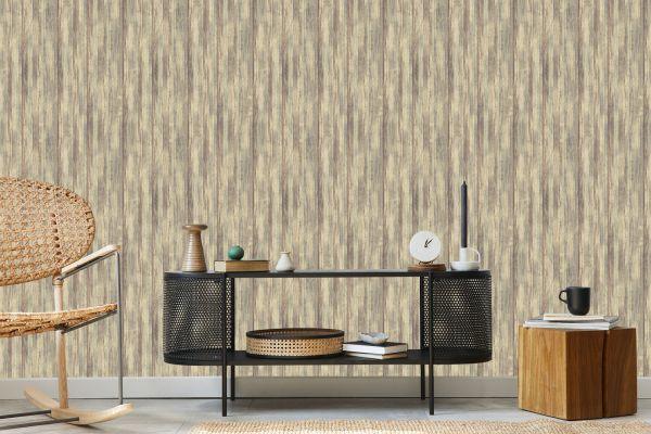 Behang Modern Houten Patroon - Afbeelding 5